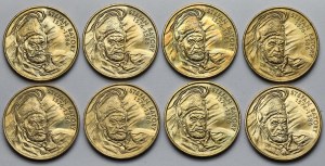 2 gold 1997 Stefan Batory - package (8pcs)