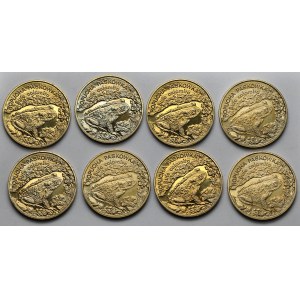 2 złote 1998 Ropucha Paskówka - pakiet (8szt)