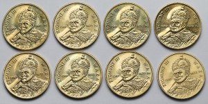 2 gold 1998 Sigismund III Vasa - package (8pcs)