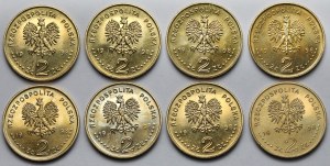 2 gold 1998 Sigismund III Vasa - package (8pcs)