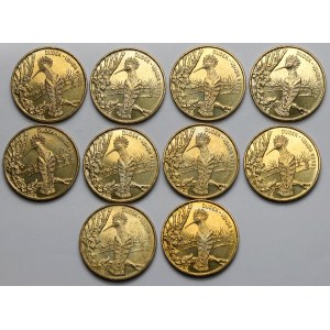 2 złote 2000 Dudek - pakiet (10szt)