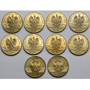 2 złote 2000 Dudek - pakiet (10szt)