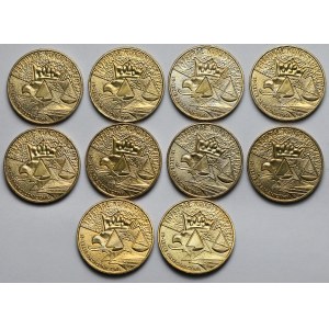 2 złote 2001 Trybunał Konstytucyjny - pakiet (10szt)