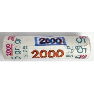 Rulon bankowy 5 groszy 2000