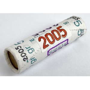 Rulon bankowy 5 groszy 2005