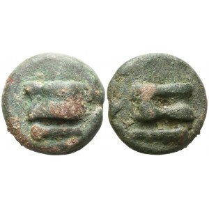 Anonymous, Uncia, Rome, c. 230 BC; Æ (21,40 g; 24,6 mm; 12 h)