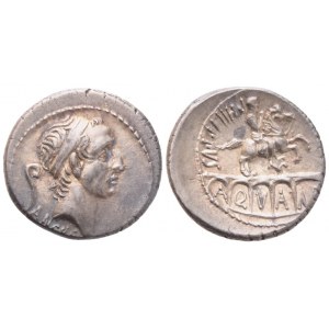 L. Marcius Philippus, Denarius, 56 BC; AR (4 g; 18,3 mm; 6 h)