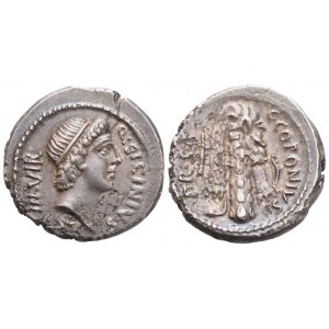 Q. Sicinius and C. Coponius, Denarius, 49 BC; AR (3,94 g; 17,6 mm; 8 h)