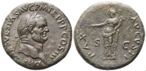 Vespasian (69-79), Sestertius, Rome, 71; Æ (g 24,86; mm 32)