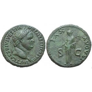 Titus (79-81), Sestertius, Eastern mint (Thrace?), 80-81; Æ (26,06 g; 35,4 mm; 7 h)