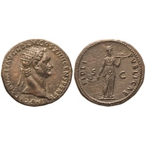 Domitian (81-96), Dupondius, Rome, 85; Æ (12,72 g; 28,5 mm; 6 h)