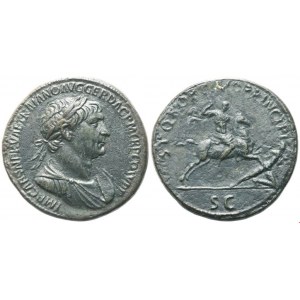 Trajan (98-117), Sestertius, Rome, 103-111; Æ (25,16 g; 34 mm; 6 h)
