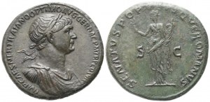 Trajan (98-117), Sestertius, Rome, 114-117; Æ (28,80 g; 33 mm; 6 h)