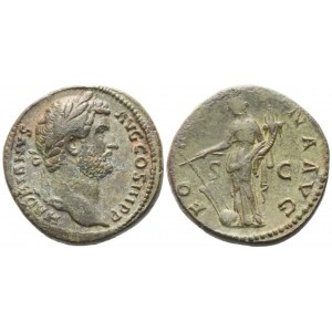 Hadrian (117-138), As, Rome, 134-138; Æ (14,55 g; 24,8 mm; 6 h)