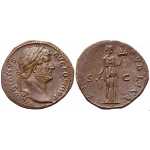 Hadrian (117-138), Sestertius, Rome, 136; Æ (21,89 g; 31,5 mm; 6 h)