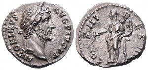 Antoninus Pius (138-161), Denarius, Rome, 144; AR (3,30 g; 17,2 mm; 6 h)