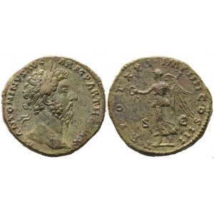 Marcus Aurelius (161-180), Sestertius, Rome, December 16 - February 168; Æ (28,10 g; 31,5 mm; 11 h)