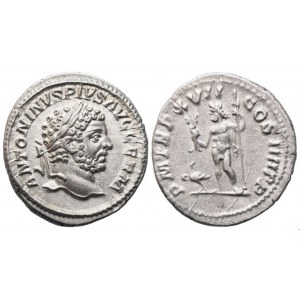 Caracalla (211-217), Denarius, Rome, 214; AR (3,11 g; 18,9 mm; 6 h)