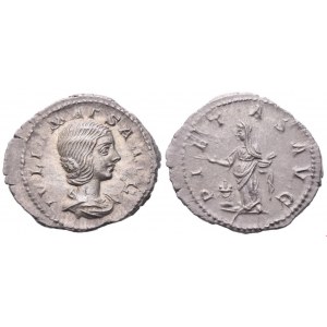 Julia Maesa, Denarius struck under Elagabalus, Rome, 222-224; AR (2,84 g; 20,3 mm; 12 h)
