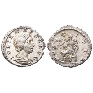 Julia Maesa, Denarius struck under Elagabalus, Rome, c. 221-122; AR (3 g; 19 mm; 12 h)