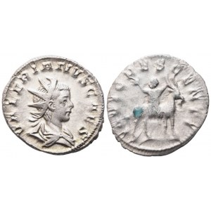 Valerian II as Caesar, Antoninianus struck under Gallienus, Colonia Agrippina, 257-258; AR (3,17 g; 21,3 mm; 12 h)