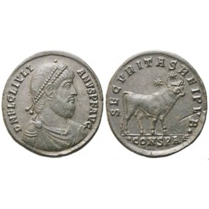 Julian II (361-363), Double maiorina, Constantinople, 362-363; Æ (8,92 g; 28,3 mm; 12 h)