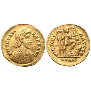 Arcadius (383-408), Solidus, Milan, 395-423; AV (4,33 g; 20,2 mm; 6 h)