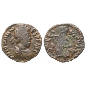 Johannes Primicerius (423-425), Æ 12 mm, Rome, 423-425; Æ (1,22 g; 12,2 mm; 12 h)