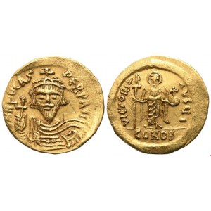 Phocas (602-610), Solidus, Constantinople; AV (4,44 g; 19,6 mm; 7 h)