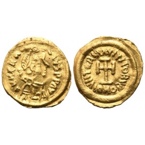 Heraclius (610-641), Tremissis, Ravenna, c. 610-613; AV (1,44 g; 15 mm; 6 h)