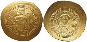 Constantine IX Monomachos (1042-1055), Histamenon nomisma; AV (4,42 g; 27,8 mm; 6 h)