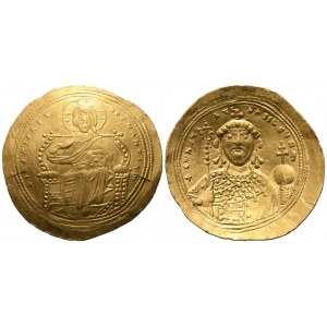 Constantine IX Monomachos (1042-1055), Histamenon nomisma, Constantinople; AV (4,36 g; 27 mm; 4 h)