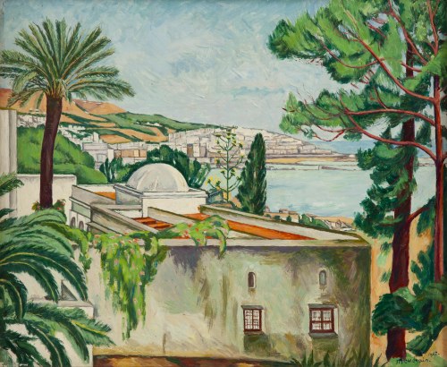 Szymon (Szamaj) Mondzain (Mondszajn) (1890 Chełm - 1979 Paryż), Villa d'Abd-el-Tif di Alger, 1967