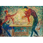 Stanislav Eleszkiewicz (1900 Czutów near Poltava - 1963 Paris), Card cheat ("L