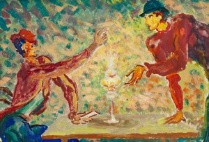 Stanisław Eleszkiewicz (1900 Czutów k. Połtawy - 1963 Paryż), Oszust karciany (