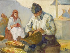 Erno Erb (1878 Lwów (?) - 1943 Lwów), Na straganie