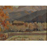 Franciszek Wójcik (1903 Wojciechowo - 1984 Zakopane), Jesienny pejzaż górski