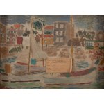 Tadeusz Barwecki-Szewczyk (1912 - 1999), Ulica Skałeczna w Krakowie (Landscape Study), 1947