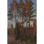 Stanislaw Zhukowski (1873 Jedrychowce - 1944 Pruszkow), On the edge of the forest