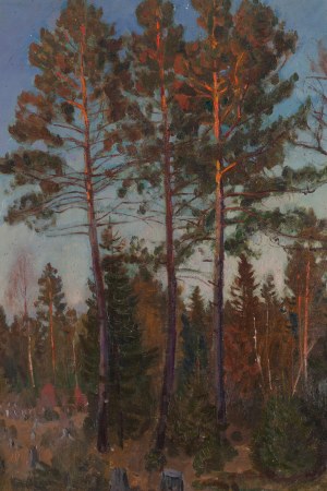 Stanisław Żukowski (1873 Jędrychowce - 1944 Pruszków), Na skraju lasu
