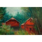 Jakub Zucker (1900 Radom - 1981 Nowy Jork), Czerwone stodoły w New Salem