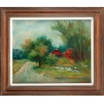 Jakub Zucker (1900 Radom - 1981 Nowy Jork), Czerwone stodoły w New Salem