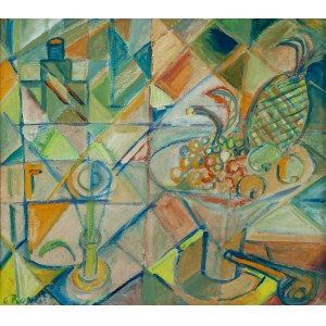 Elisabeth Ronget (1893 Chojnice - 1980 Paryż), Martwa natura z ananasem, około 1930