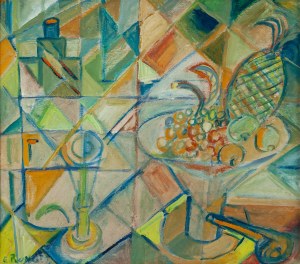 Elizabeth Ronget (1893 Chojnice - 1980 Paryż), Martwa natura z ananasem, około 1930