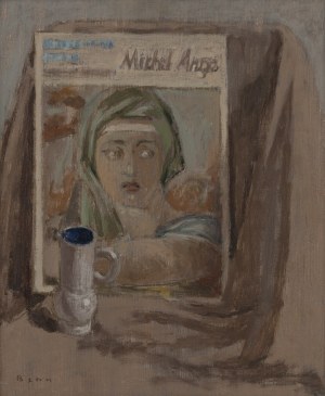 Benn Bencion Rabinowicz (1905 Białystok - 1989 Paryż), Martwa natura z książką (