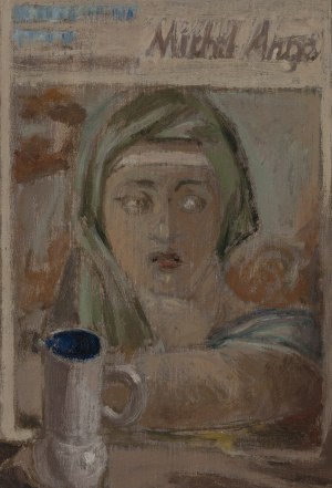 Benn Bencion Rabinowicz (1905 Białystok - 1989 Paryż), Martwa natura z książką (