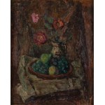 Tadeusz Cybulski (1878 Kraków - 1954 Kraków), Martwa natura z wazonem