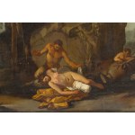 Autor nierozpoznany (XVIII/XIX w.), Satyr i nimfa