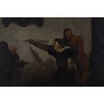 Wacław Józef Koniuszko (przypisywany) (1854 - 1900), Scena historyczna