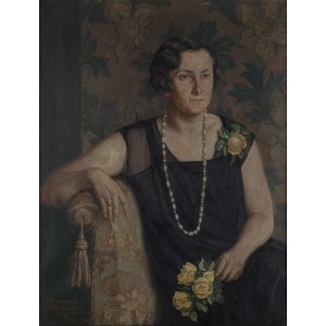 Edward Lepszy (1855 - 1932 Kraków), Portret siostrzenicy artysty, 1928